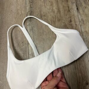 Alphalete White Sports Bra